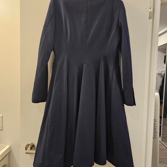 Ted Baker 100% Wool Coat - Ted Size 4 - US 8 10 - Picture 9 of 11